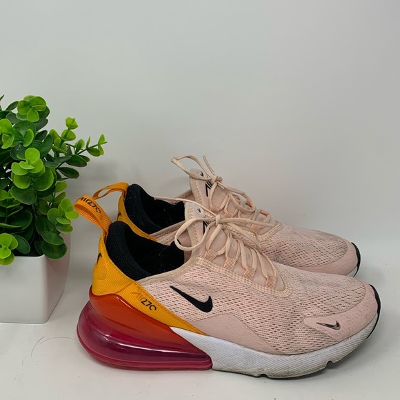 Nike Shoes - Nike Air Max 270 Women Sz 7 Washed Coral Pink Athletic Sneaker Shoe AH6789-603